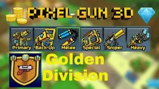 Pixel Gun 3D - Golden Division Weapons Gameplay