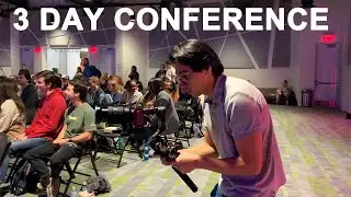 Filming a 3 Day Conference in Houston TX | Sony FX3 - Vlog 1 #filmmaker #corporatevideo #houstontx