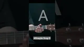 Afina&ccedil;&atilde;o Drop D #dropdtuning #Afina&ccedil;&atilde;odropd #martinguitars