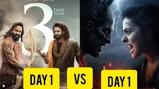 Kannappa day 1 collection!Advance booking!Maa day 1 booking!boxoffice collection!Vraaj review #maa