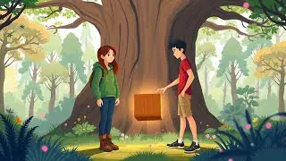 Into the Whispering Woods: Ellie and Jack&rsquo;s Forest Adventure| #forest #explore #disney #movie