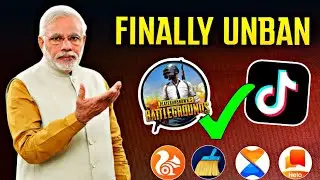 YES ✅ PUBG MOBILE & TIKTOK FINALLY UNBAN IN INDIA | INDIAN GOVERNMENT UNBAN CHINESE APPS 