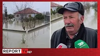 Durrës/ Erzeni del nga shtrati, situatë e rëndë në Jubë! Banori nga Katundi i Ri: Uji hyri 50 cm
