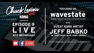 KORG Wavestate demo with Jeff Babko | Chuck Levin's Live! - Ep. 9