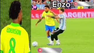 &Eacute;derson VS Argentina (26/03/2025) World Cup Qualifiers 2026