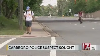 Carrboro police suspect sought