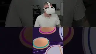 Musician plays drums in VR for the first time #shorts