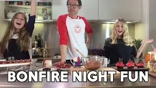 Wild Bonfire Night food for kids
