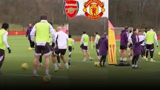 Manchester United are SET to face Arsenal!! TOUGH!!Full squad training.