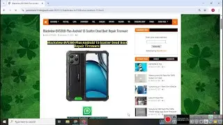 Blackview BV5300 Plus Android 13 Scatter Dead Boot Repair Firmware