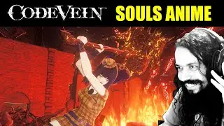 Churrasco de G&oacute;tica? 😥 CODE VEIN ⚠ DESAFIO: ZERAR SEM DICAS / WIKI / SPOILERS - L17
