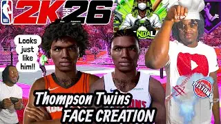 Реалистичное создание лица Томпсон Твинс НБА 2k26 (издание Chef's Edition) 💪🏾🔥🔥