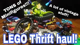 lots of vintage finds! Lego thrifting with Brickosaurus, ep 2