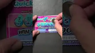 $1 Quick 7's Ticket #scratchcards #lottery #njlottery #lottery