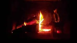Fireplace - 30 minutes of soothing, subtle, ambient sounds. (SUBSCRIBE)