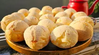 P&Atilde;O DE QUEIJO COM POLVILHO DOCE- N&Atilde;O MURCHA 