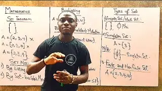 Set theorem (1)(Definition, set notation, types of set ) Introduction well explain #settheoryclass11