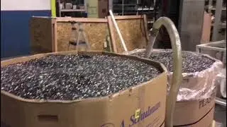 1000kg PE Flake Recyled by Single Screw Extruder and Under Water Pelletizer_ www.cowellextrusion.com