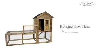Voldux Konijnenhok Fleur