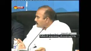 AP Minister Prattipati Pulla Rao speaks to media on CRDA Act