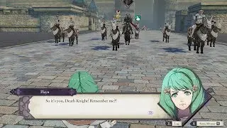 Fire Emblem: Three Houses - Flayn Vs. Death Knight Unique Dialogue At Fort Merceus