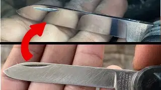 El SECRETO para que tu navaja Victorinox Brille (como recién comprada)