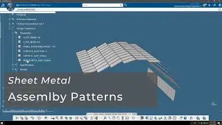 Sheet Metal Assembly Patterns | CATIA xGenerative Design | MEMKO