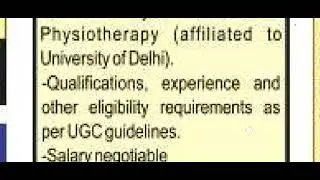 Principal vacancy in delhi I Apply from all India
