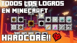 🔴 TODAS LAS POCIONES JUNTAS?! 😵🤢 | Todos los logros en Minecraft HARDCORE!!! 😱 | Directo 91.1