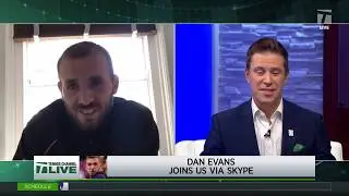 Tennis Channel Live: Dan Evans Gives Hiatus Update, Disagrees With Top Players's US Open Trepidation