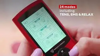 TENS EMS Unit Muscle Stimulator for Pain Relief Therapy, Electronic Pulse Massager Muscle Massager