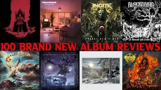 Every Album I Reviewed in August 2025 (100 heavy album reviews)