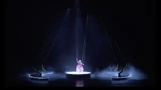 Performance puppet ballerina & robots. Mariinskiy theatre.