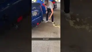 When the homie gets a new exhaust setup 😂 #subaru #backfire