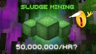 Quick Guide to 50M/Hour with Sludge Mining - Hypixel Skyblock