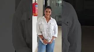 Beautiful Actress #kavyathapar Photo Shoot At #viswam Success Meet #gopichandu