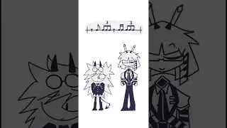 rhythm hell but its mr demi and edward #fpe #fundamentalpapereducation #animation #shorts