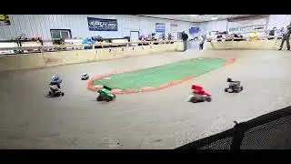 Losi Sprint Car (A-Main) #ovalracing #sprintcar #boxstock 