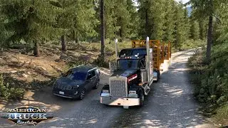 Logs Delivery 14t | Bellingham to Astoria | 60 FPS ATS 1.47 Gameplay
