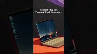 ThinkBook Plus Gen 7 Auto Twist với m&agrave;n h&igrave;nh tự xoay tự động c&ugrave;ng điều khiển bằng giọng n&oacute;i !