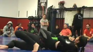 Mona Bailey vs Cora Sek @ Jiu Jitsu Kumite 10