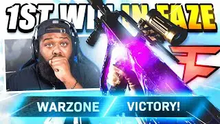 My First game in FaZe! FaZe JSmooth is Here! (COD Warzone)