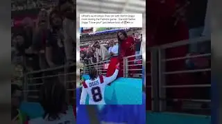 Бывшая любовница Offset'а, При, сидела рядом с матерью Стефона Диггса #stefondiggs #shot