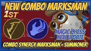 COMBO SYNERGY MARKSMAN WITH BLOOD DEMONS SYNERGY | MAGIC CHESS NEW UPDATE | BLOOD DEMONS + SUMMONER