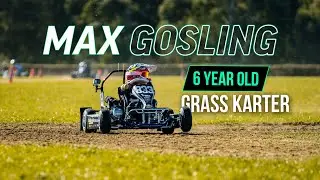 Unbelievable 6 Year Old Grass Kart Racer - Max Gosling!
