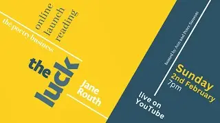 Online Poetry Reading: Jane Routh