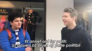 Etnolekt, sosiolekt og dialekt med Hasan og Herman