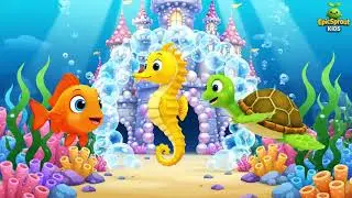 Telugu | బ్లూప్ చేప మరియు బుడగల కోట | Bloop the Fish and the Bubble Castle | kids song