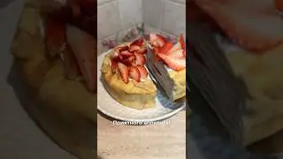 Идеальный рецепт блинного торта❤️&zwj;🔥 #блинныйторт #масленица