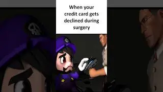 Отказ в оплате кредитной картой во время операции #smg4 #smg4 #supermario